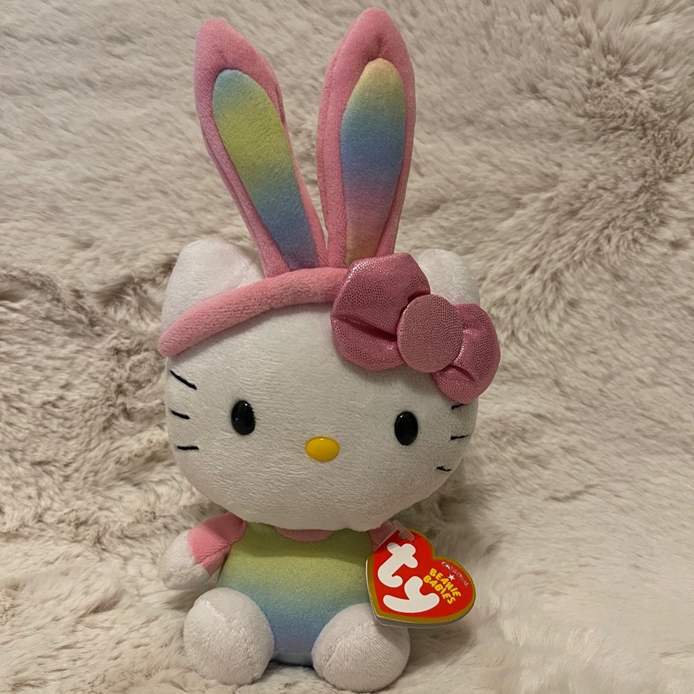 Hello Kitty (Easter, rainbow ears)